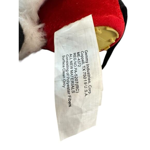 Gemmy Disney Christmas 9” Musical Mickey Mouse Plush - MUSIC DOES NOT WORK - Picture 5 of 5